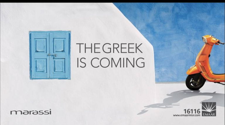 The Greek is Coming! Marassi – Emaar – North Coast