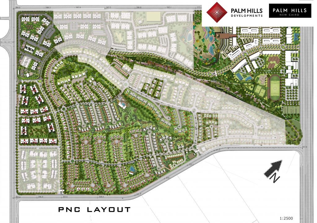 Palm Hills New Cairo Egypt Master Plan