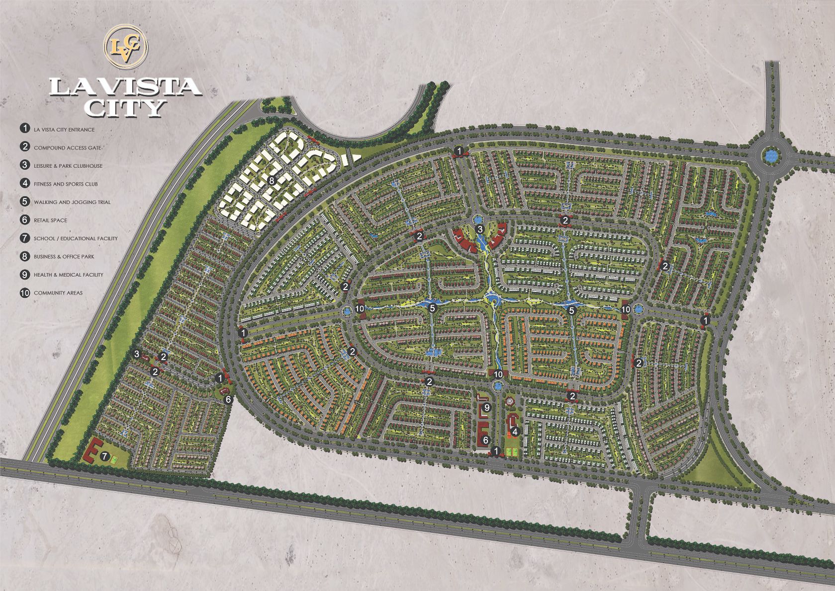 La Vista City Master Plan